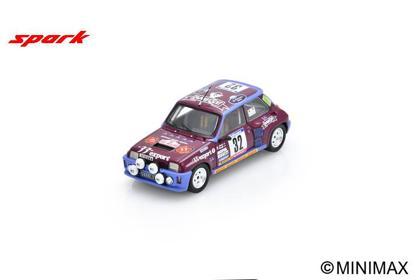PRECOMMANDE - Spark SF348 1:43 - Renault 5 Turbo No.32 Tour de Corse 1984 D. Auriol - B. Occelli Limited (300ex.)