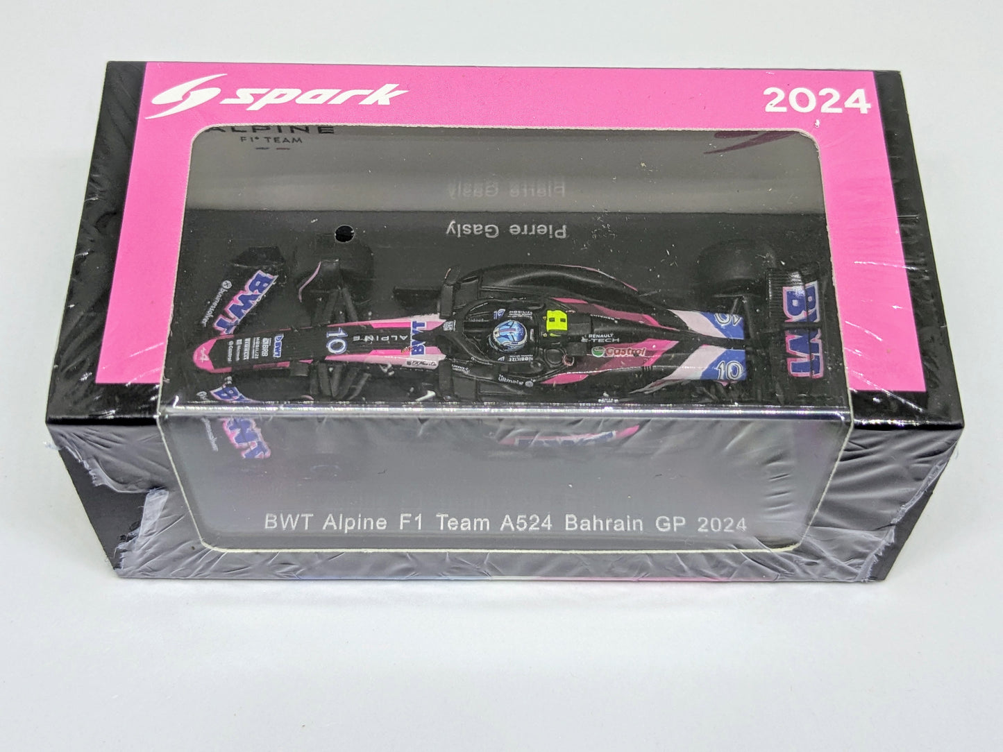 Spark Y368 - ALPINE A524 N°10 BWT Alpine F1 Team 2024 Pierre Gasly 1/64
