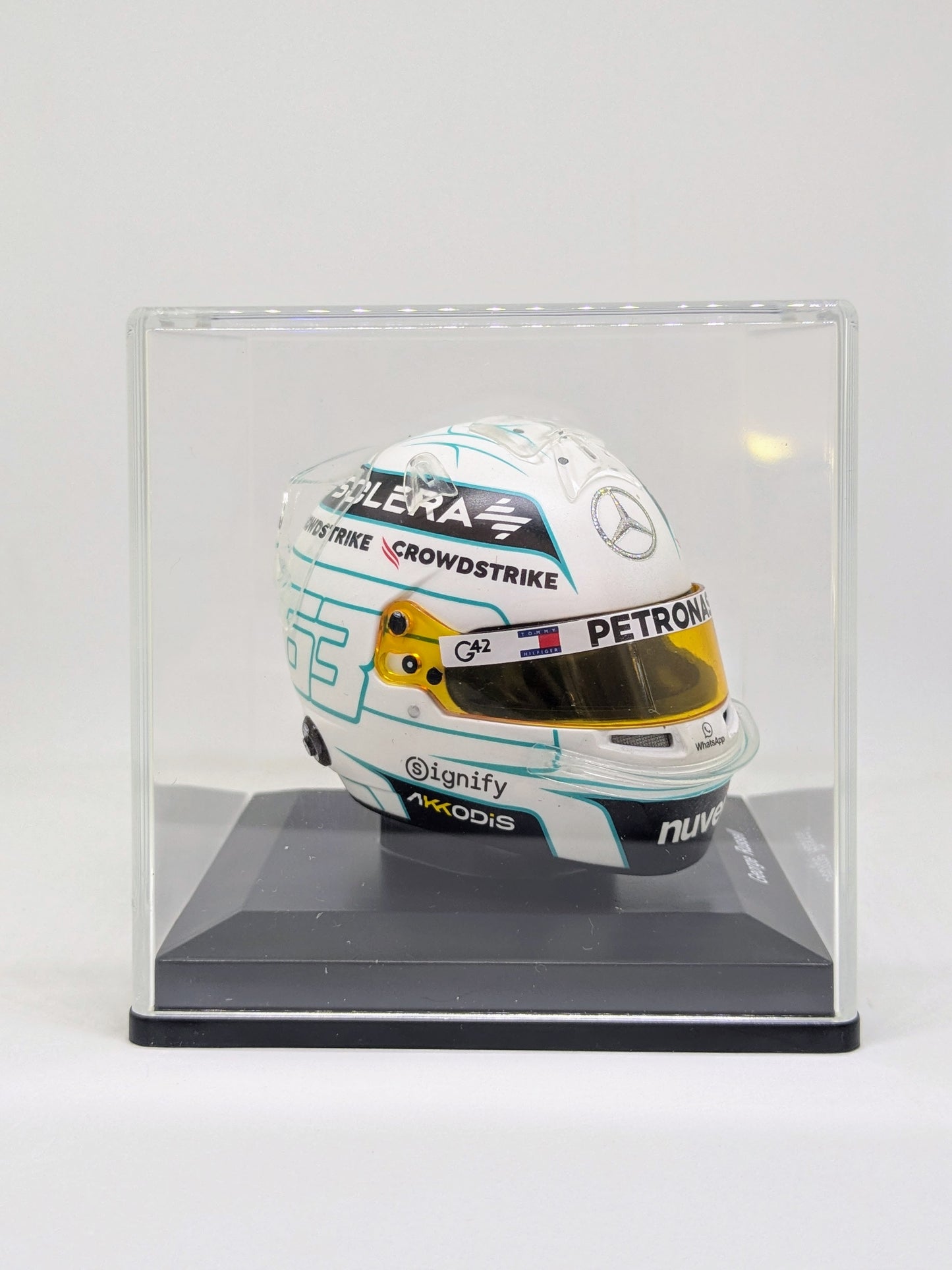 Spark 5HF181 Casque 1:5 - George Russell - Mercedes-AMG Petronas F1 Team - Qatar GP 2024