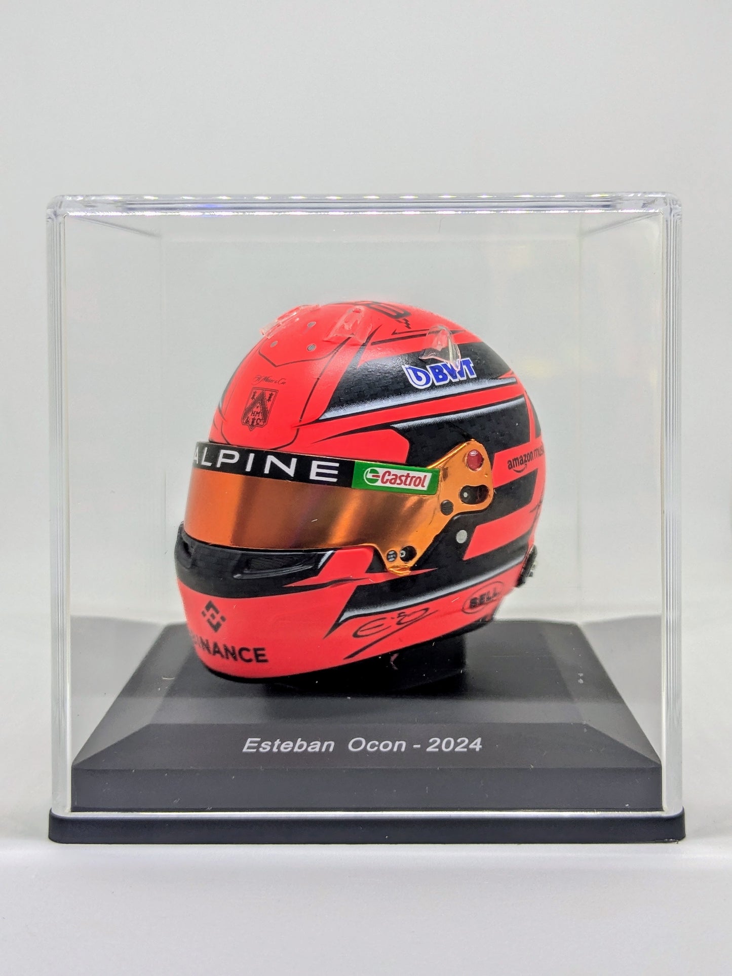 Spark 5HF138 Casque 1:5 - Esteban Ocon - BWT Alpine F1 Team 2024