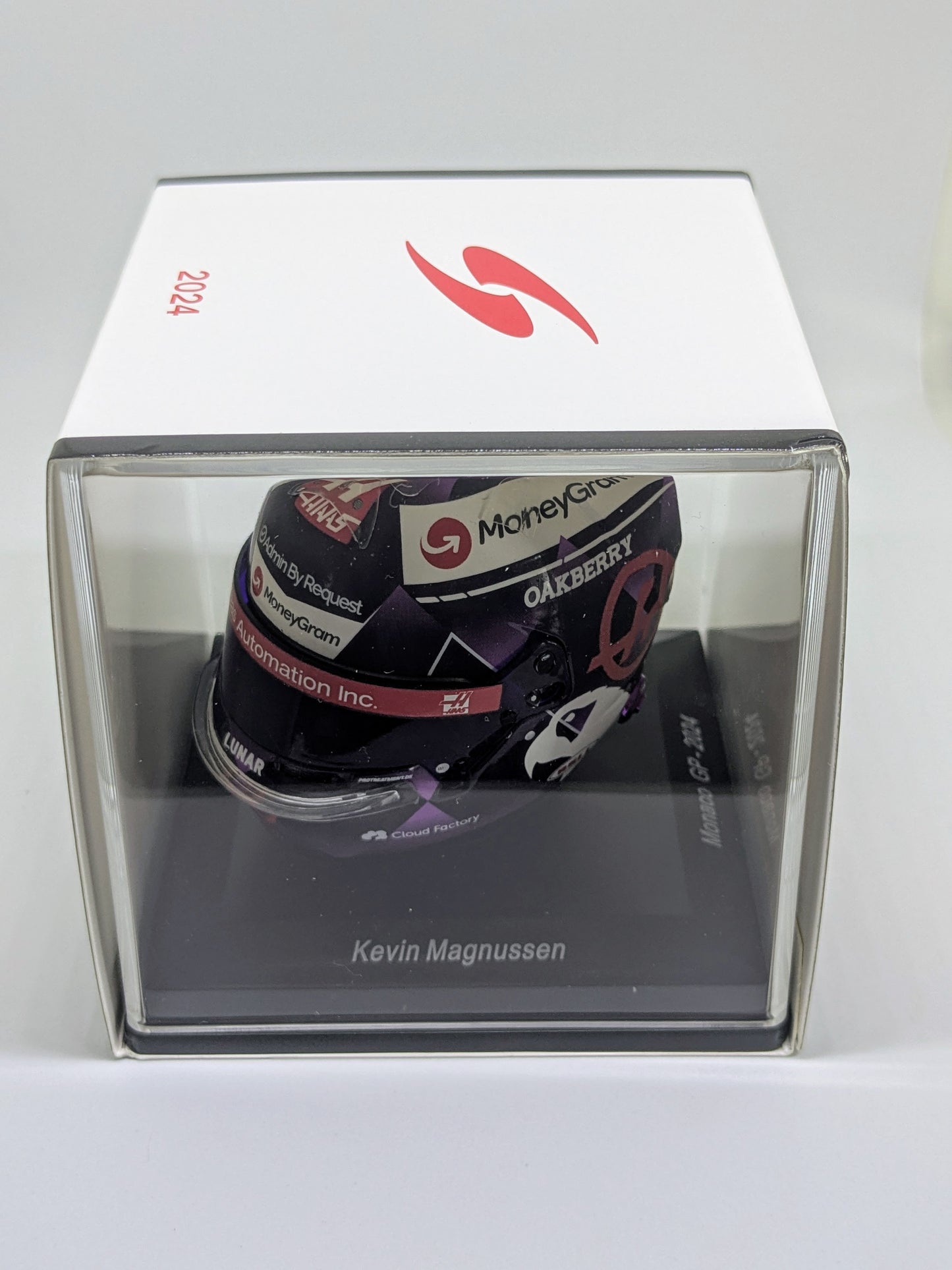Spark 5HF159 Casque 1:5 - Kevin Magnussen - Haas F1 Team - Monaco GP 2024