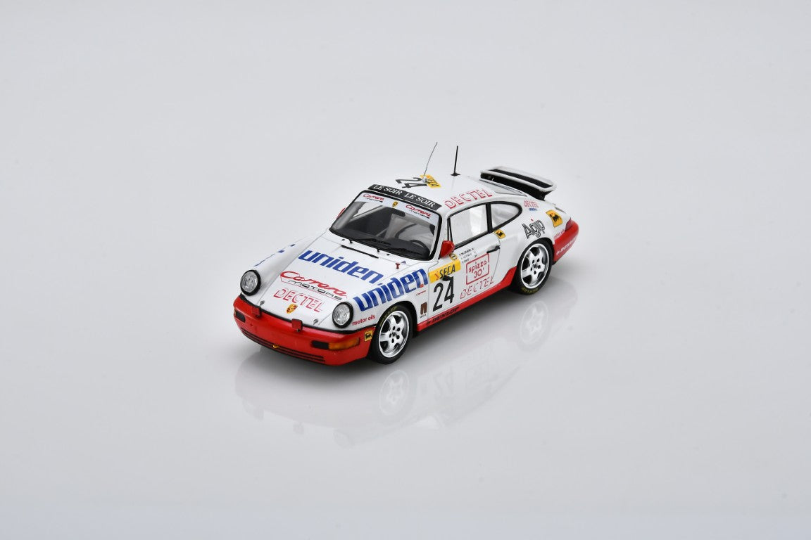 PRECOMMANDE - Spark SB564 1:43 - PORSCHE 964 Carrera 2 N°24 24H Spa 1991 P. de Craene - H. Huysman - C. Raes (Limited 300ex.)