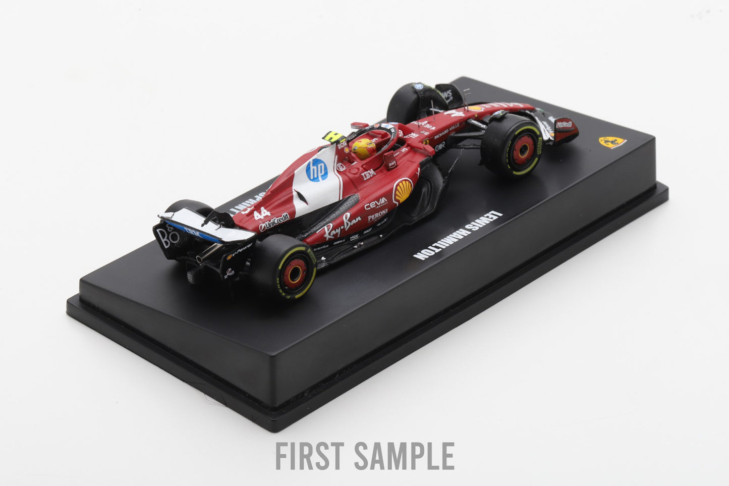 PRECOMMANDE - Looksmart LS64025 1:64 - Scuderia Ferrari SF-25 Winner China Sprint Race 2025 Lewis Hamilton