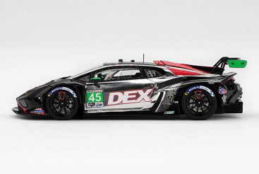 PRECOMMANDE - TSM Model TSM430929 1:43 - LAMBORGHINI Huracan GT3 EVO2 N°45 Dex Wayne Taylor Racing Class Winner Chevrolet Grand Prix 2025 D. Formal - T. Hindmal