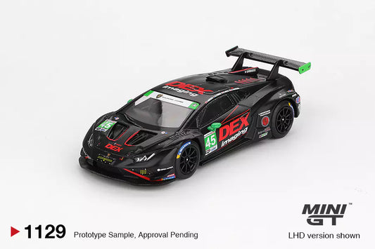 PRE-ORDER - Mini GT MGT01129-L 1:64 - LAMBORGHINI Huracan GT3 EVO 2 N°45 Dex Imaging Daytona 24H 2024 K. Marcelli - D. Formal - G. Doyle - A. Harrison
