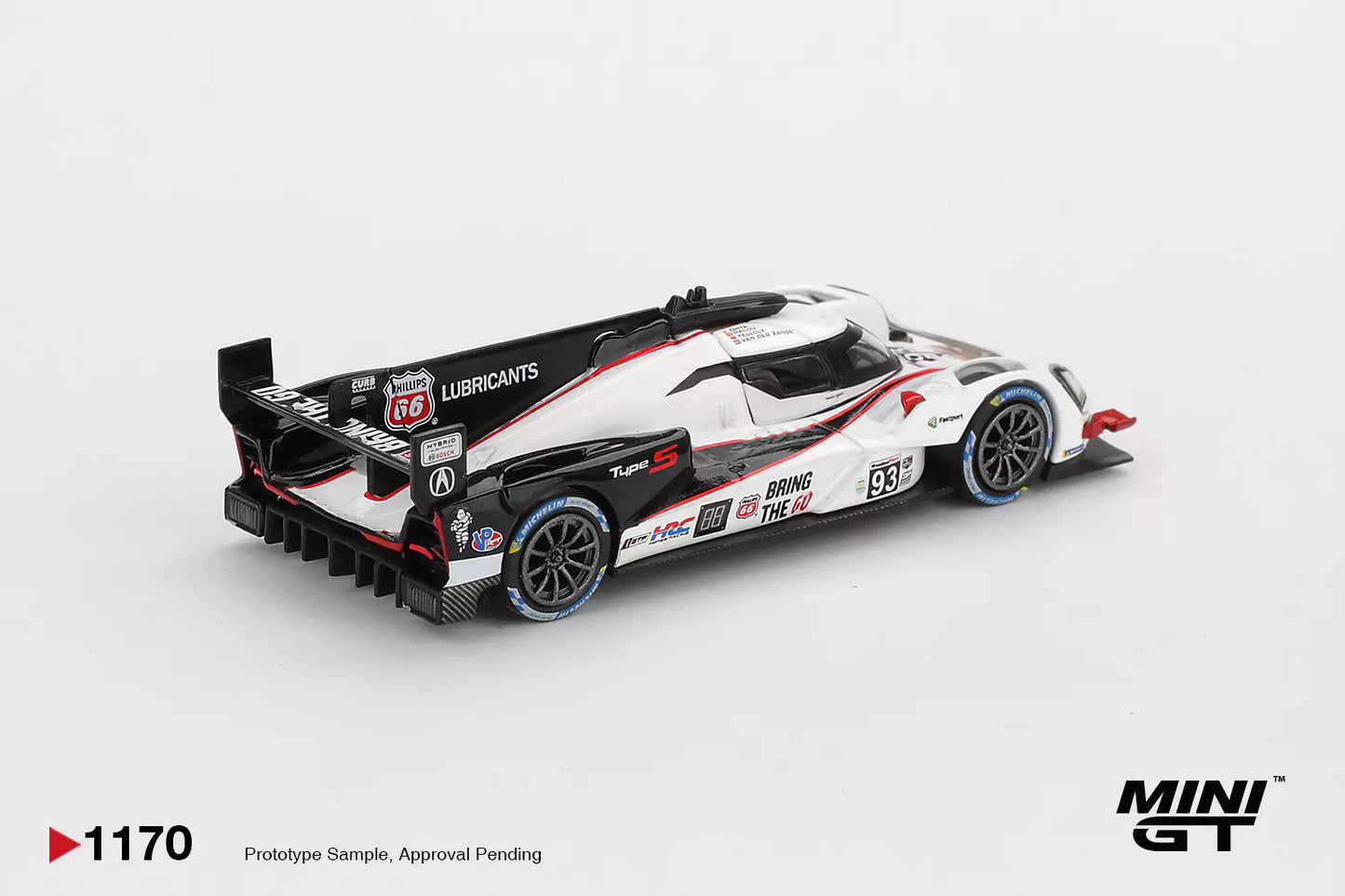 PRE-ORDER - Mini GT MGT01170-L 1:64 - ACURA ARX-06 GPT N°93 Acura Meyer Shank Racing Daytona 24H 2025 K. Ohta - A. Palou - N. Yelloly - R. van der Zande