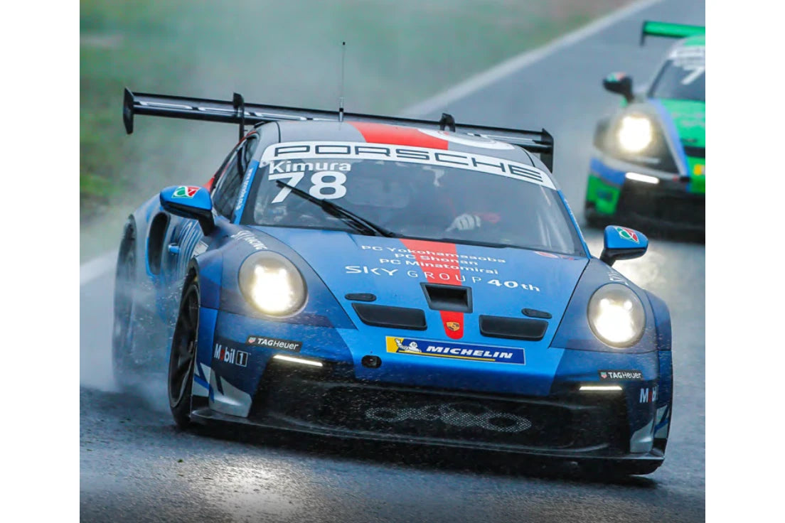PRECOMMANDE - Spark SJ182 1:43 - Porsche 911 GT3 Cup No.78 Porsche Carrera Cup Japan Champion 2025 - Iori Kimura
