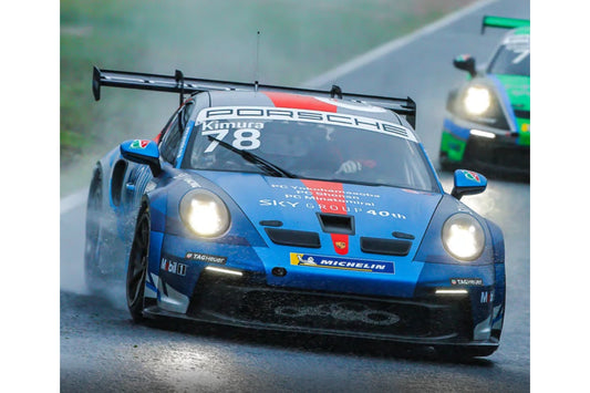 PRECOMMANDE - Spark SJ182 1:43 - Porsche 911 GT3 Cup No.78 Porsche Carrera Cup Japan Champion 2025 - Iori Kimura