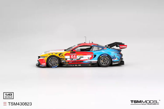 PRECOMMANDE - TSM Model TSM430823 1:43 - FORD Mustang GT3 N°64 Ford Multimatic Motorsports IMSA Laguna Seca 2024 M. Rockenfeller - H.Tincknell