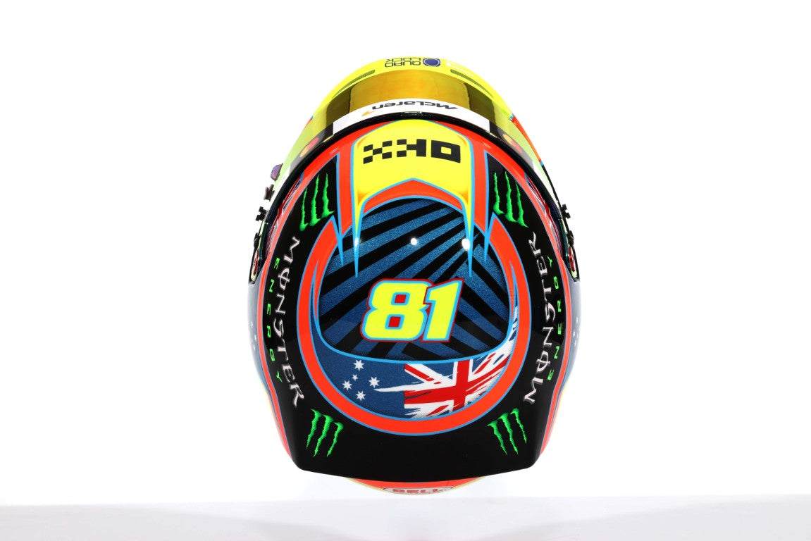 PRECOMMANDE - BELL Mini Helmet Casque 1:2 - Oscar Piastri – McLaren 2026 Season Helmet