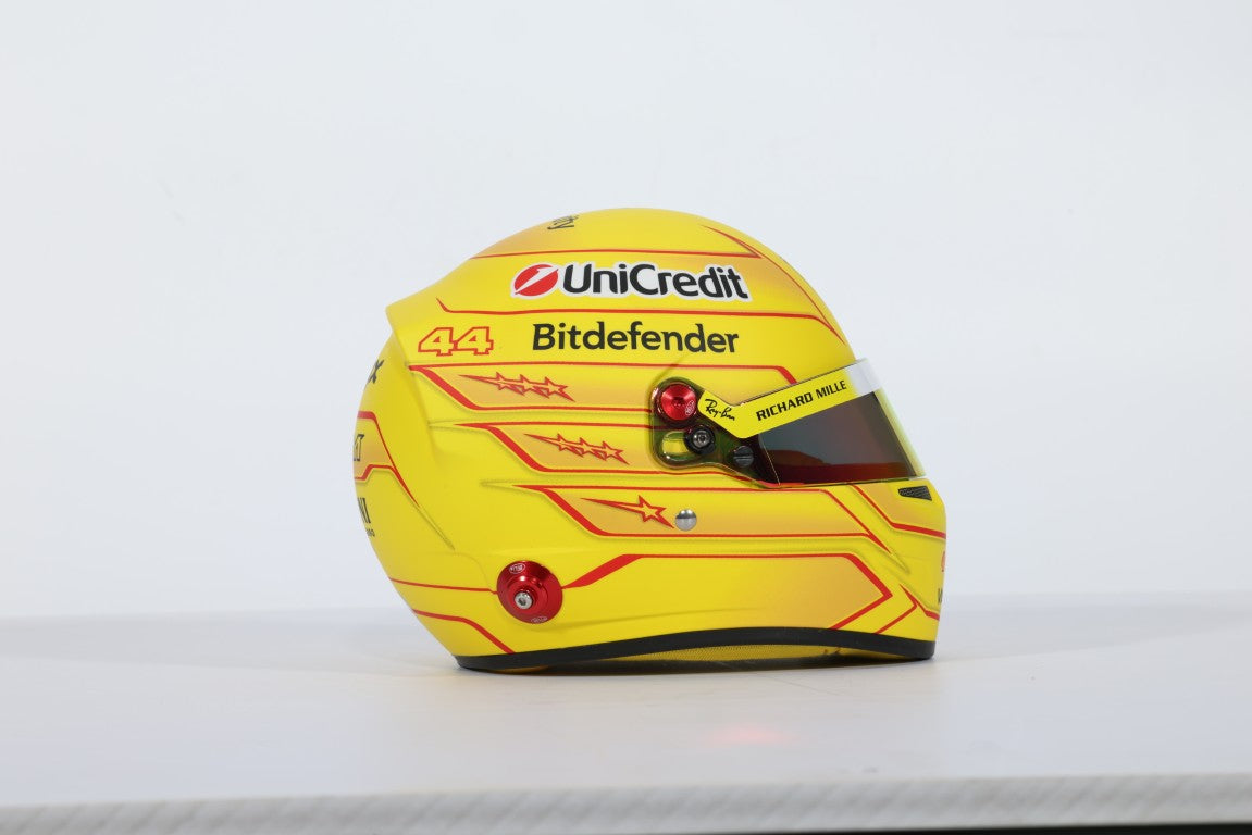 PRECOMMANDE - BELL Mini Helmet Casque 1:2 - Lewis Hamilton – Scuderia Ferrari HP 2026 Season Helmet