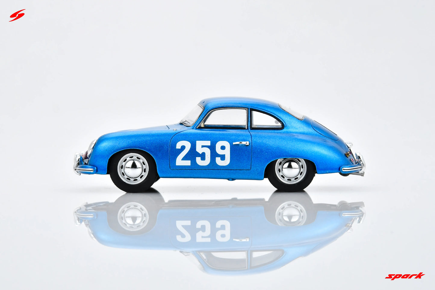 PRECOMMANDE - Spark S6138 1:43 - Porsche 356 1500 No.259 Rally Monte Carlo 1955 C. Cooper - J. Fischel