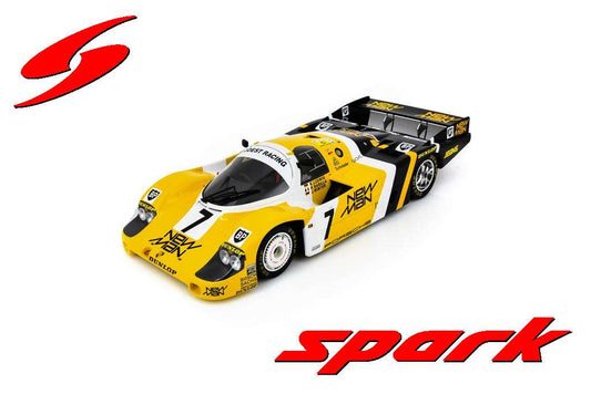 PRECOMMANDE - Spark 12LM85 1:12 - Porsche 956 No.7 Winner Le Mans 24H 1985 K. Ludwig - J. Winter - P. Barilla