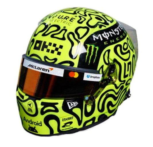 BELL Mini Helmet Helmet 1:2 - Lando Norris - McLaren Formula 1 Team - 2025