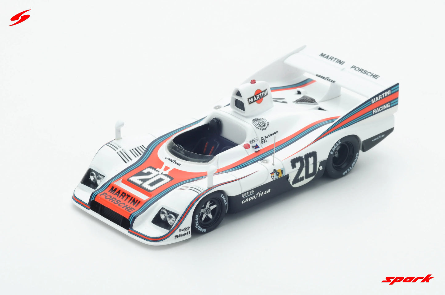 PRECOMMANDE - Spark 43LM76 1:43 - Porsche 936 No.20 Winner 24H Le Mans 1976 J. Ickx - G. van Lennep
