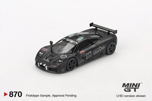 Mini GT MGT00870-L 1:64 - McLaren F1 GTR #59 - Winner Le Mans 24H 1995 - Y. Dalmas – J.J. Letho – M. Sekiya