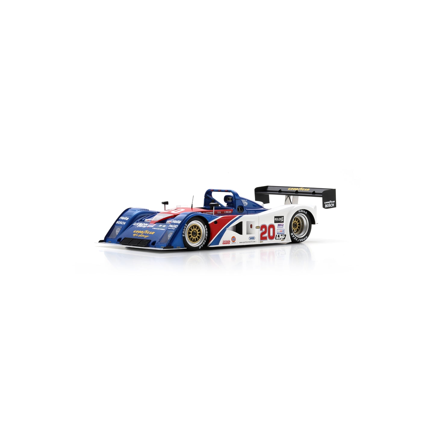Spark 18DA99 1/18 - RILEY & SCOTT - Ford MK III N°20 Vainqueur 24H Daytona 1999 - B. Leitzinger - A. Wallace - E. Forbes-Robinson