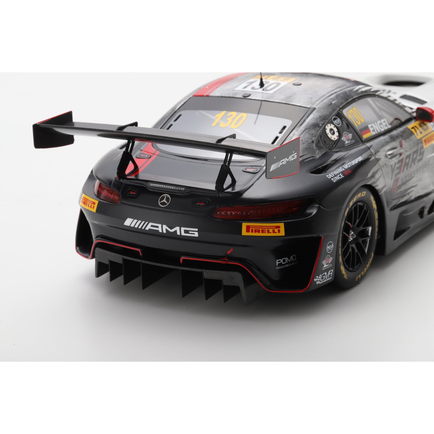 Spark 18MC24 1:18 - MERCEDES-AMG GT3 Evo N°130 Mercedes-AMG Team GMR - Winner FIA GT World Cup Macau 2024 Maro Engel Limited (300 ex.) 