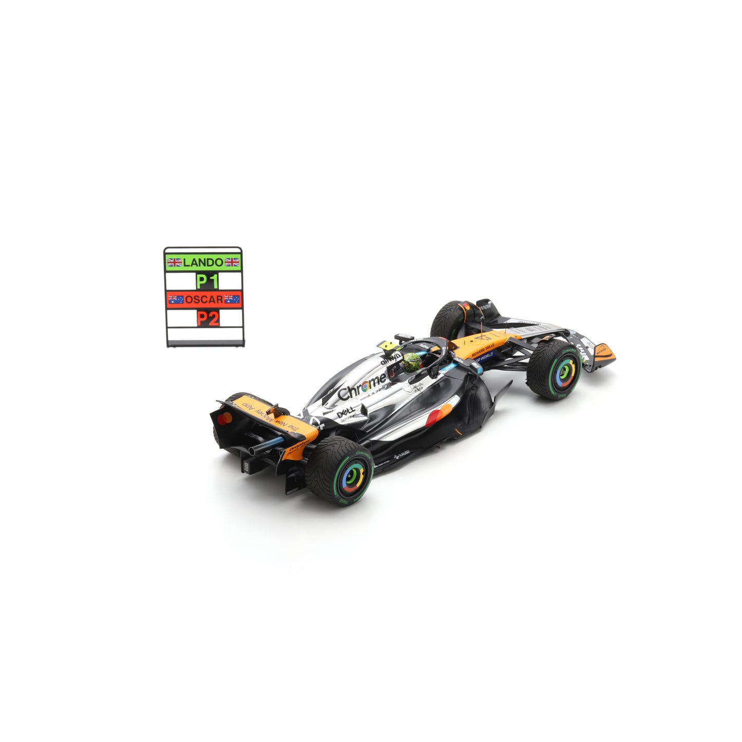 Spark 18S1010 1:18 - MCLAREN MCL39 N°4 McLaren Formula 1 Team Winner British GP 2025 Lando Norris