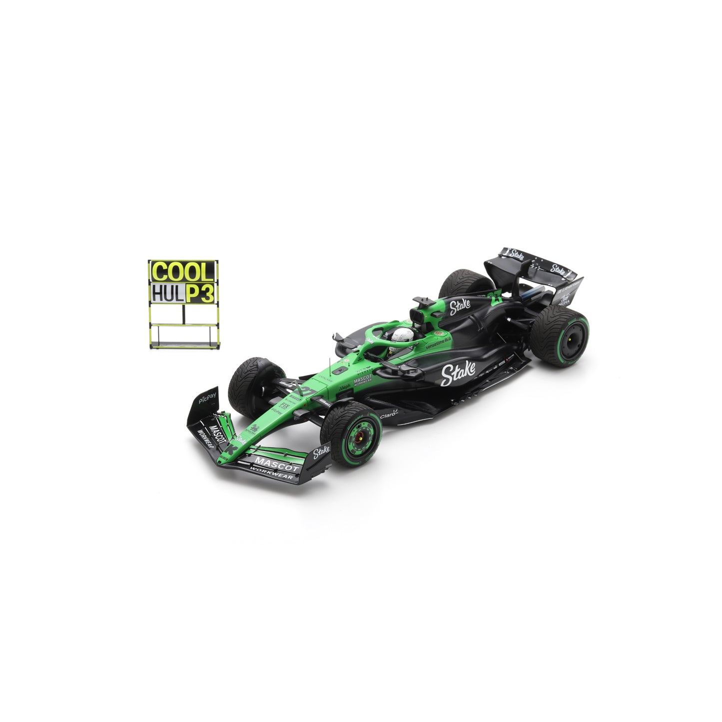 Spark 18S1012 1:18 - KICK SAUBER C45 N°27 Stake F1 Team Kick Sauber 3rd British GP 2025 Nico Hulkenberg