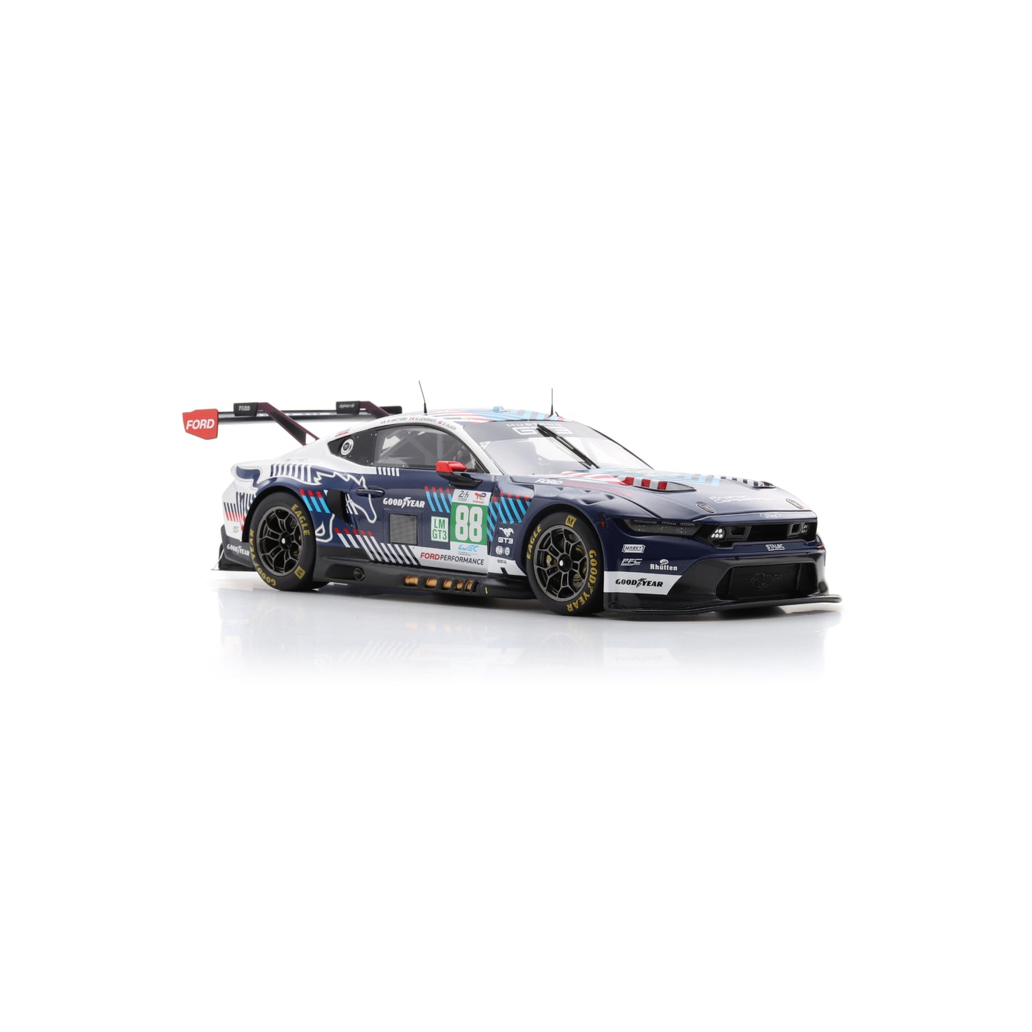 Spark 18S1053 1:18 - Ford Mustang LMGT3 No.88 PROTON COMPETITION Le Mans 24H 2025 S. Gattuso - G. Levorato - D. Olsen