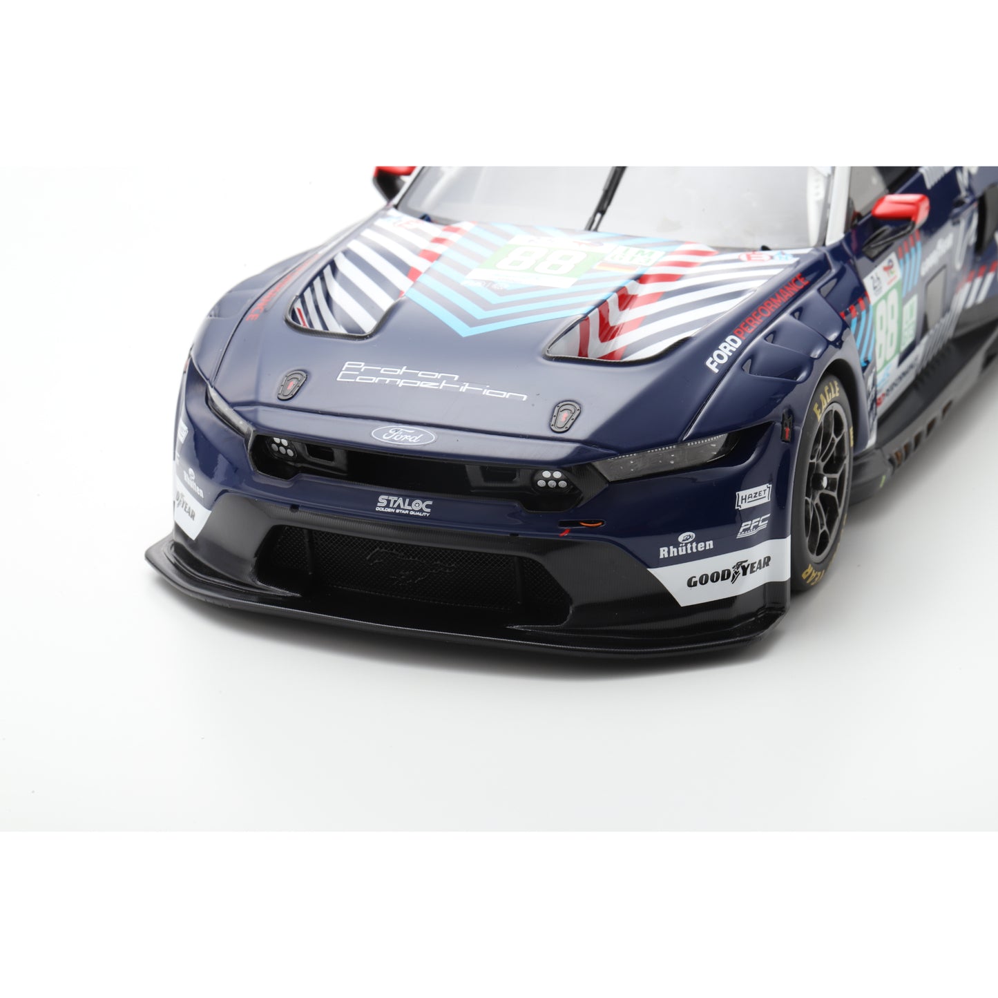 Spark 18S1053 1:18 - Ford Mustang LMGT3 No.88 PROTON COMPETITION Le Mans 24H 2025 S. Gattuso - G. Levorato - D. Olsen