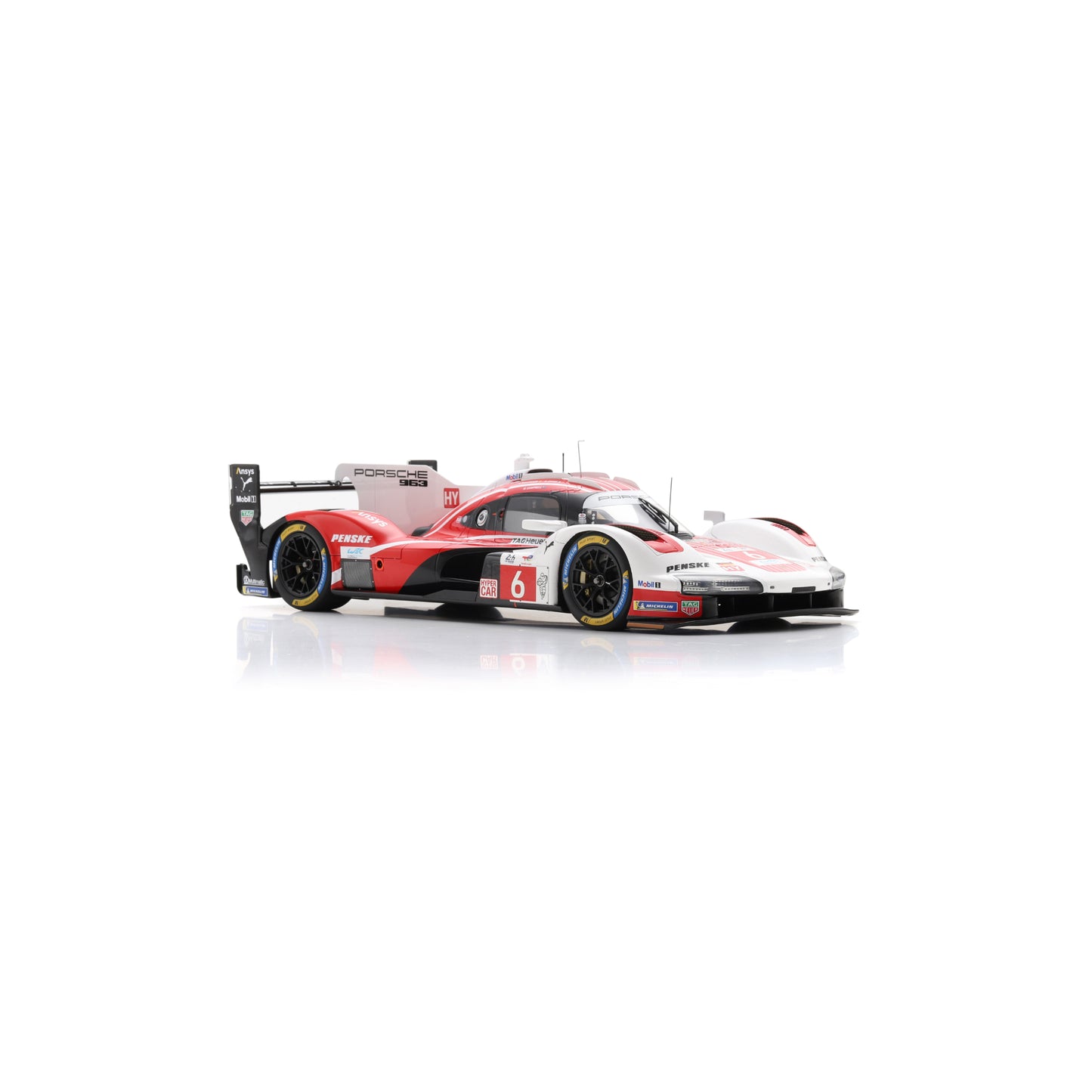 Spark 18S1054 1:18 - Porsche 963 No.6 PORSCHE PENSKE MOTORSPORT 2nd Le Mans 24H 2025 K. Estre - L. Vanthoor - M. Campbell
