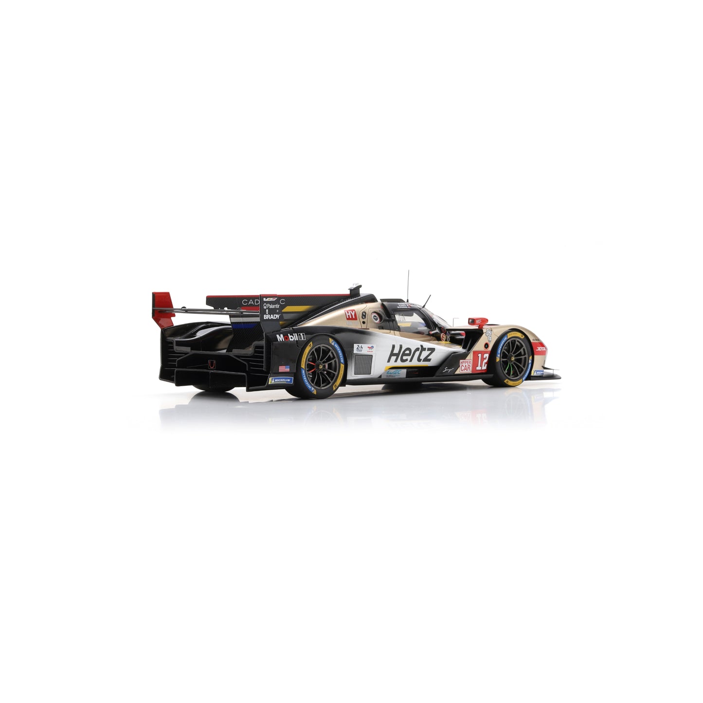 Spark 18S1057 1:18 - Cadillac V-Series.R No.12 CADILLAC HERTZ TEAM JOTA 4th Le Mans 24H 2025 W. Stevens - N. Nato - A. Lynn