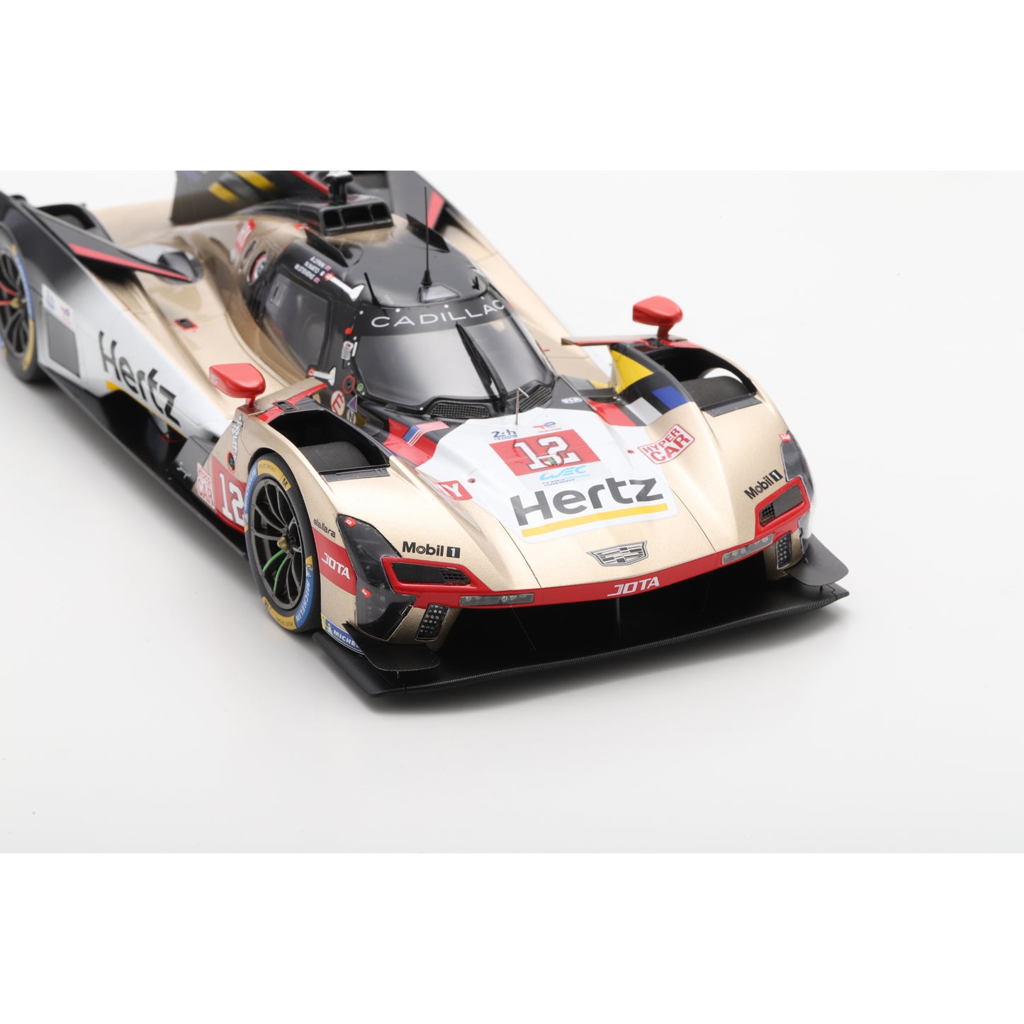 Spark 18S1057 1:18 - Cadillac V-Series.R No.12 CADILLAC HERTZ TEAM JOTA 4th Le Mans 24H 2025 W. Stevens - N. Nato - A. Lynn
