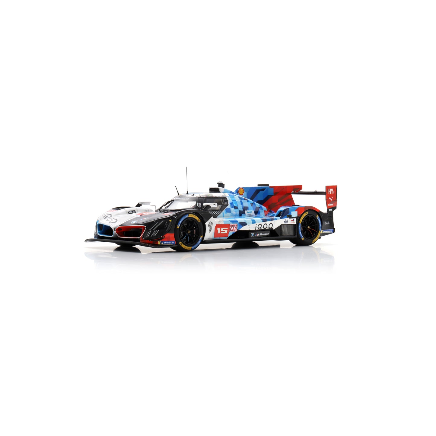 Spark 18S1058 1:18 - BMW M Hybrid V8 No.15 BMW M TEAM WRT Le Mans 24H 2025 D. Vanthoor - R. Marciello - K. Magnussen