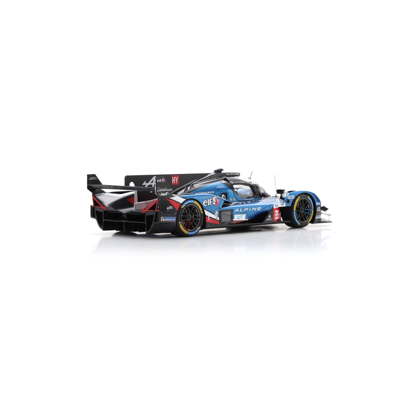 Spark 18S1060 1:18 - Alpine A424 No.35 ALPINE ENDURANCE TEAM 9th Le Mans 24H 2025 P. Chatin - F. Habsburg - C. Milesi