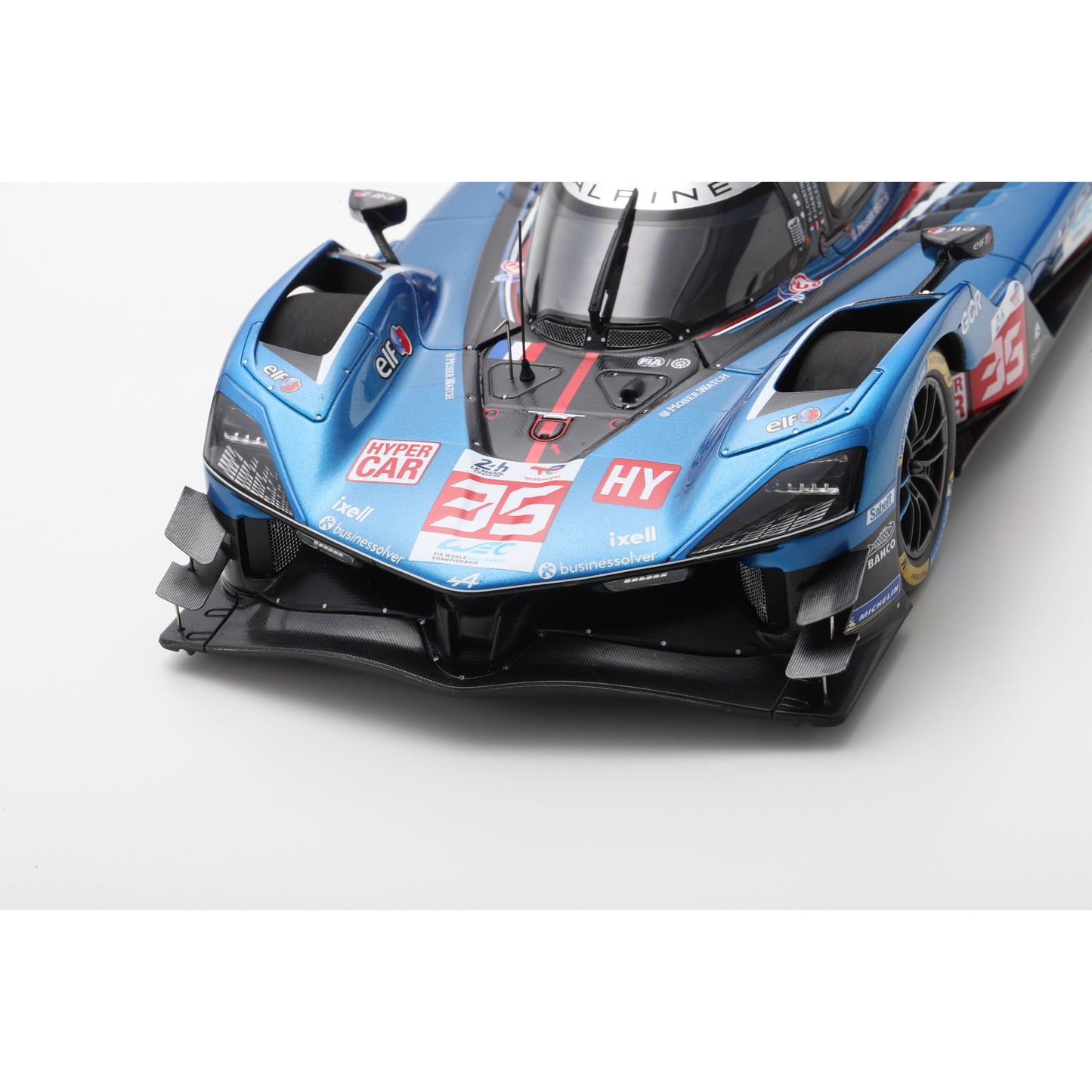 Spark 18S1060 1:18 - Alpine A424 No.35 ALPINE ENDURANCE TEAM 9th Le Mans 24H 2025 P. Chatin - F. Habsburg - C. Milesi