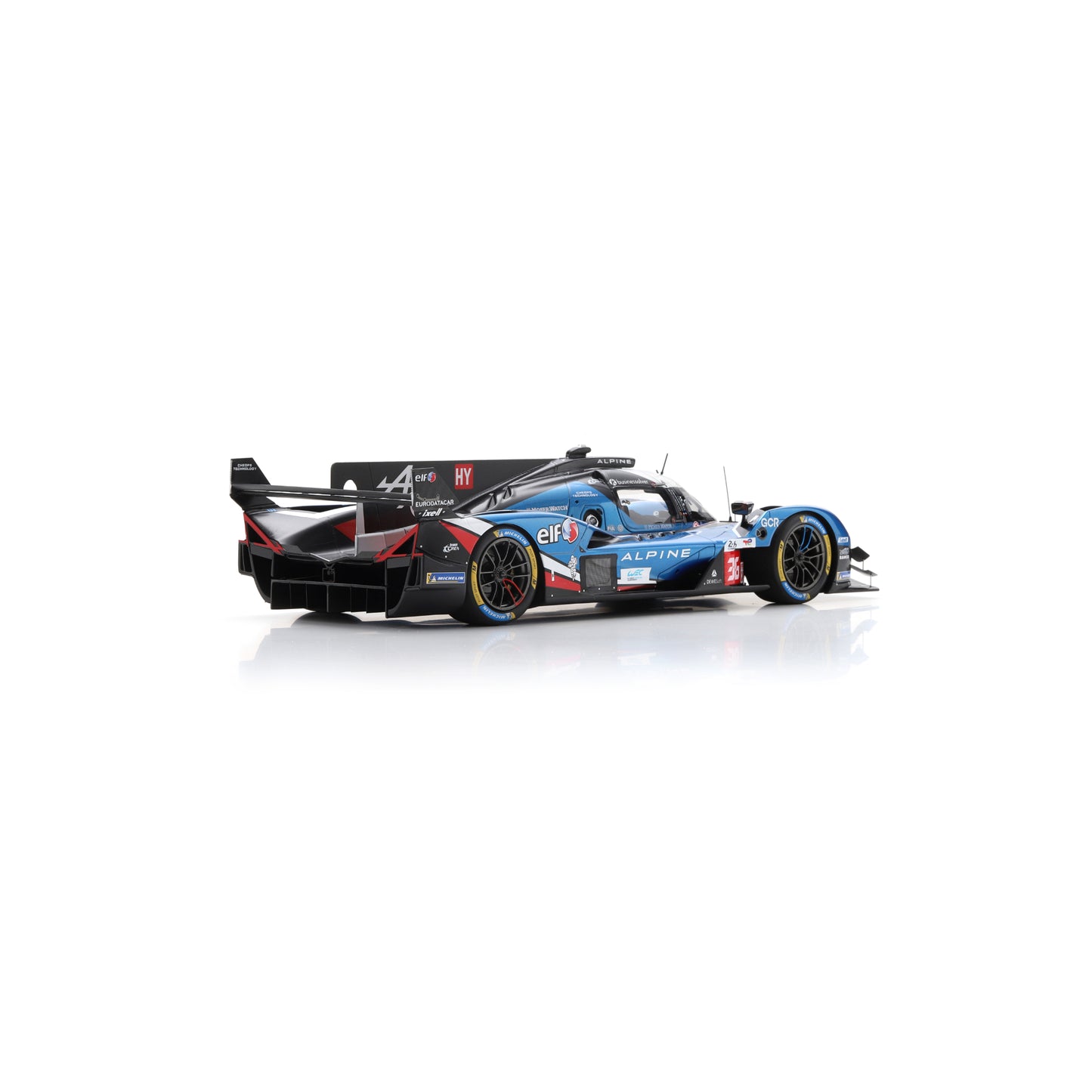 Spark 18S1061 1:18 - Alpine A424 No.36 ALPINE ENDURANCE TEAM 10th Le Mans 24H 2025 M. Schumacher - F. Makowiecki - J. Gounon