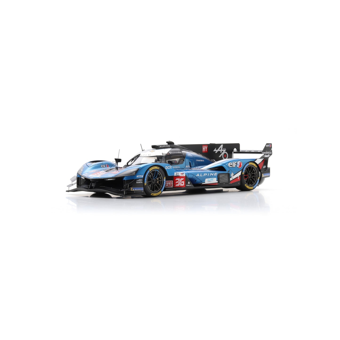 Spark 18S1061 1:18 - Alpine A424 No.36 ALPINE ENDURANCE TEAM 10th Le Mans 24H 2025 M. Schumacher - F. Makowiecki - J. Gounon