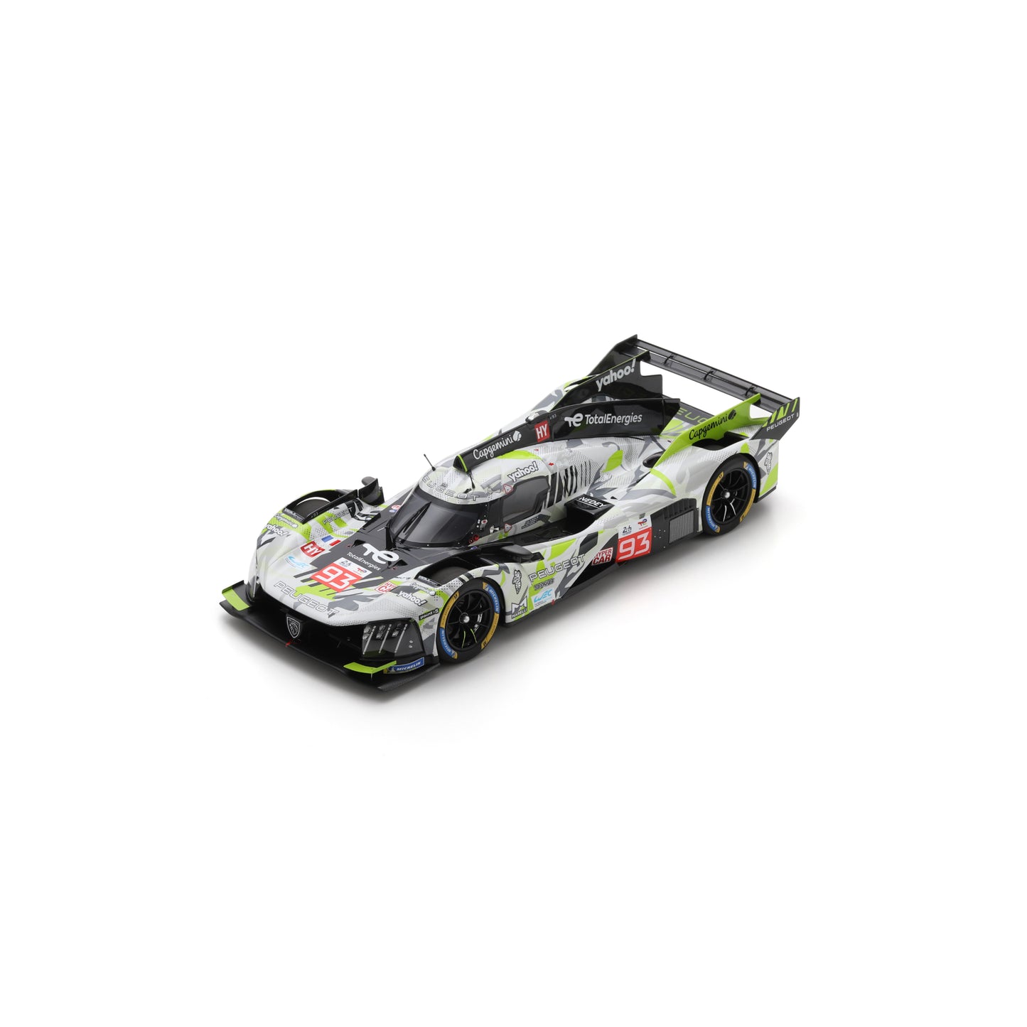 Spark 18S1063 1:18 - Peugeot 9X8 No.93 PEUGEOT TOTALENERGIES Le Mans 24H 2025 P. Di Resta - M. Jensen - J. Vergne