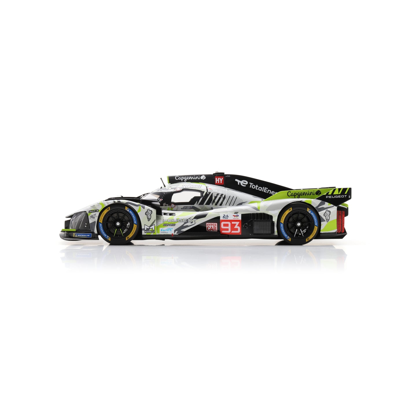Spark 18S1063 1:18 - Peugeot 9X8 No.93 PEUGEOT TOTALENERGIES Le Mans 24H 2025 P. Di Resta - M. Jensen - J. Vergne
