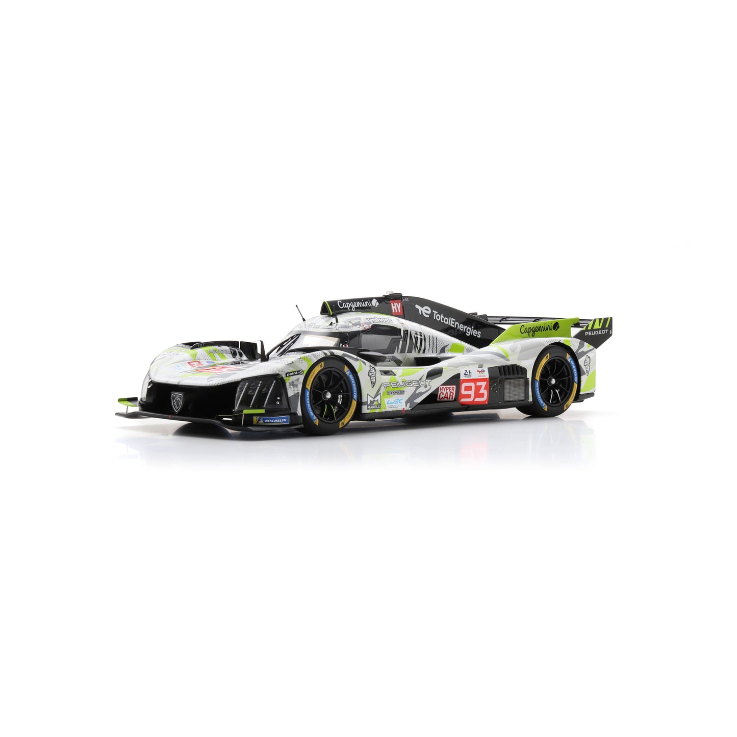 Spark 18S1063 1:18 - Peugeot 9X8 No.93 PEUGEOT TOTALENERGIES Le Mans 24H 2025 P. Di Resta - M. Jensen - J. Vergne