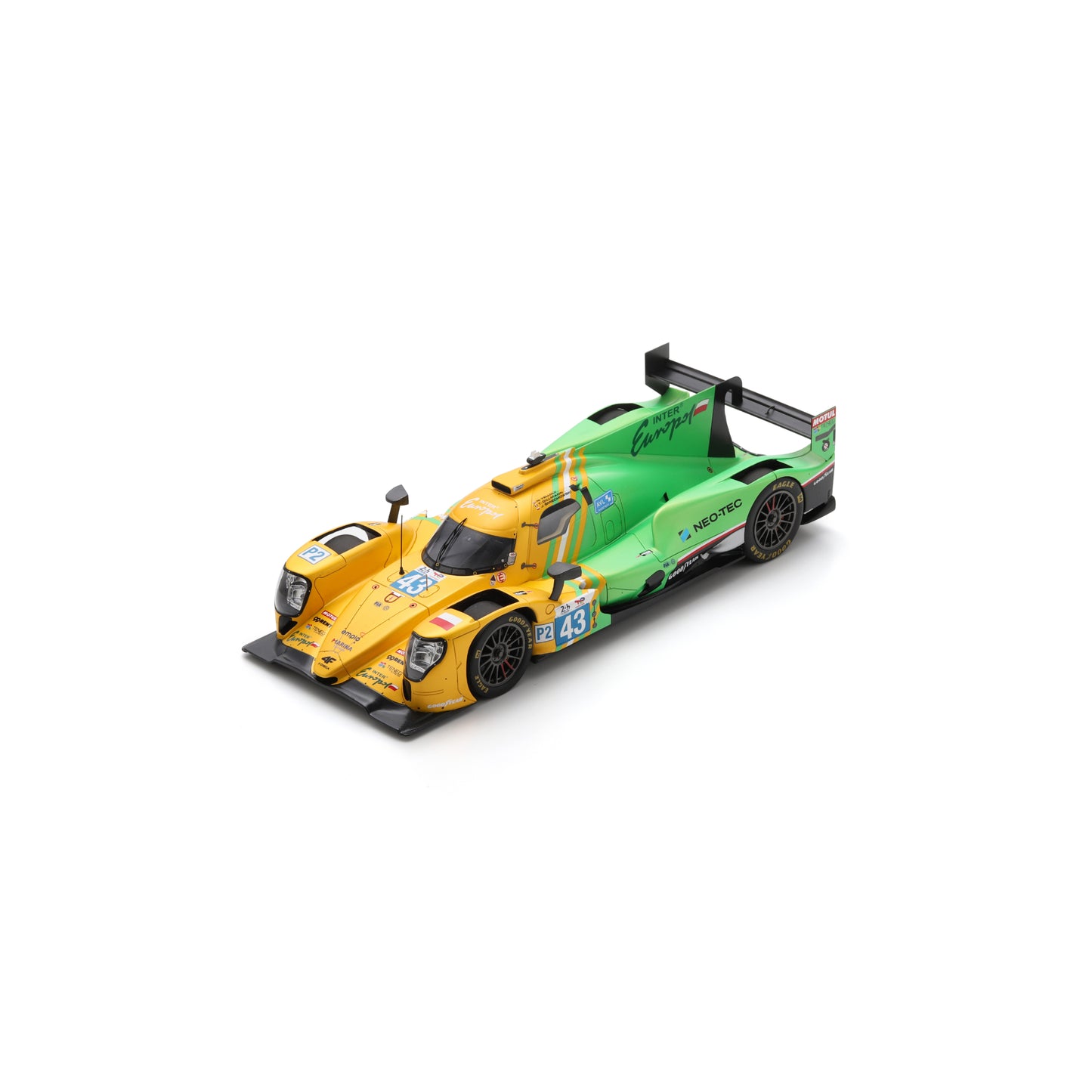 Spark 18S1065 1:18 - Oreca 07 - Gibson No.43 INTER EUROPOL COMPETITION Winner LMP2 class Le Mans 24H 2025 J. Smiechowski - T. Dillmann - N. Yelloly