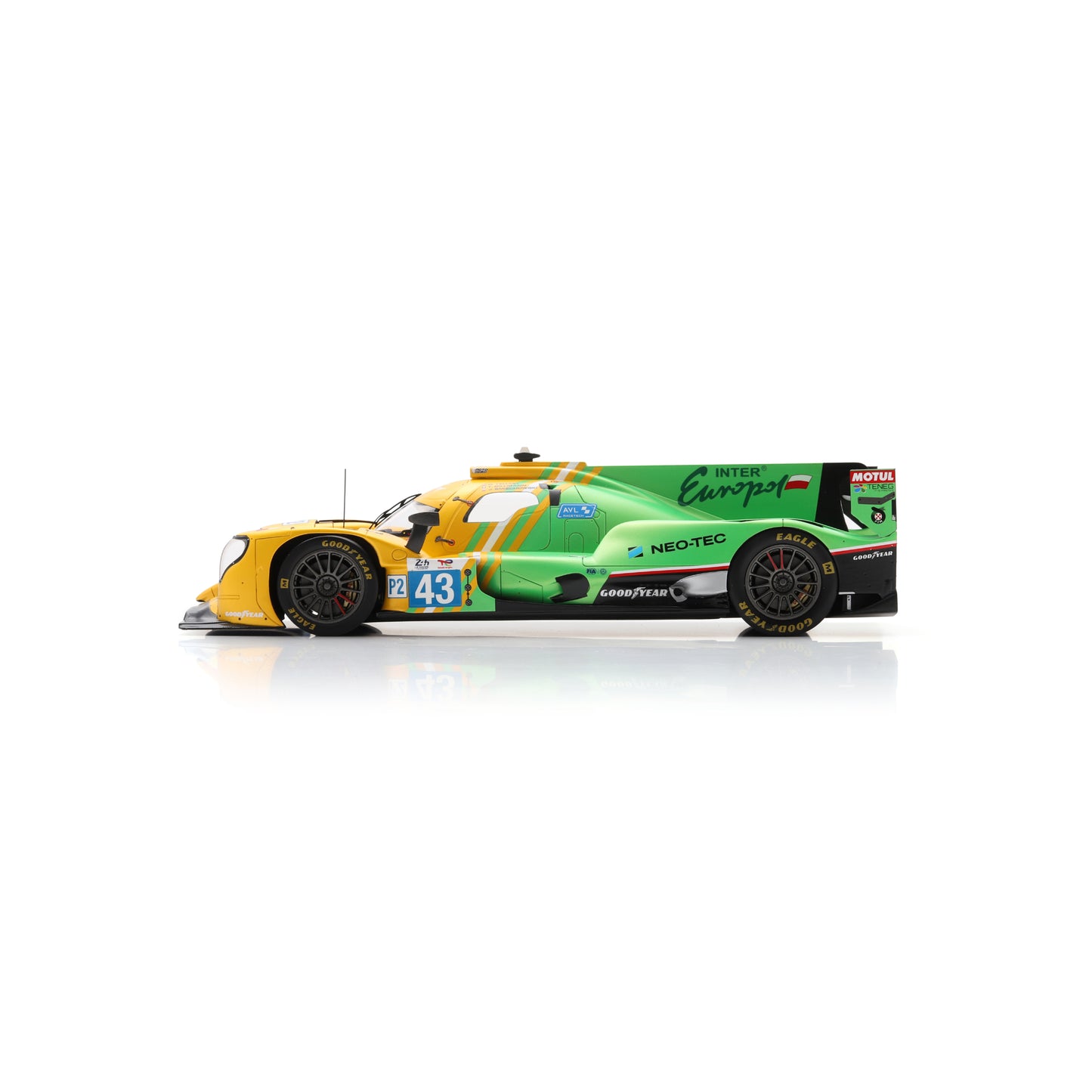 Spark 18S1065 1:18 - Oreca 07 - Gibson No.43 INTER EUROPOL COMPETITION Winner LMP2 class Le Mans 24H 2025 J. Smiechowski - T. Dillmann - N. Yelloly
