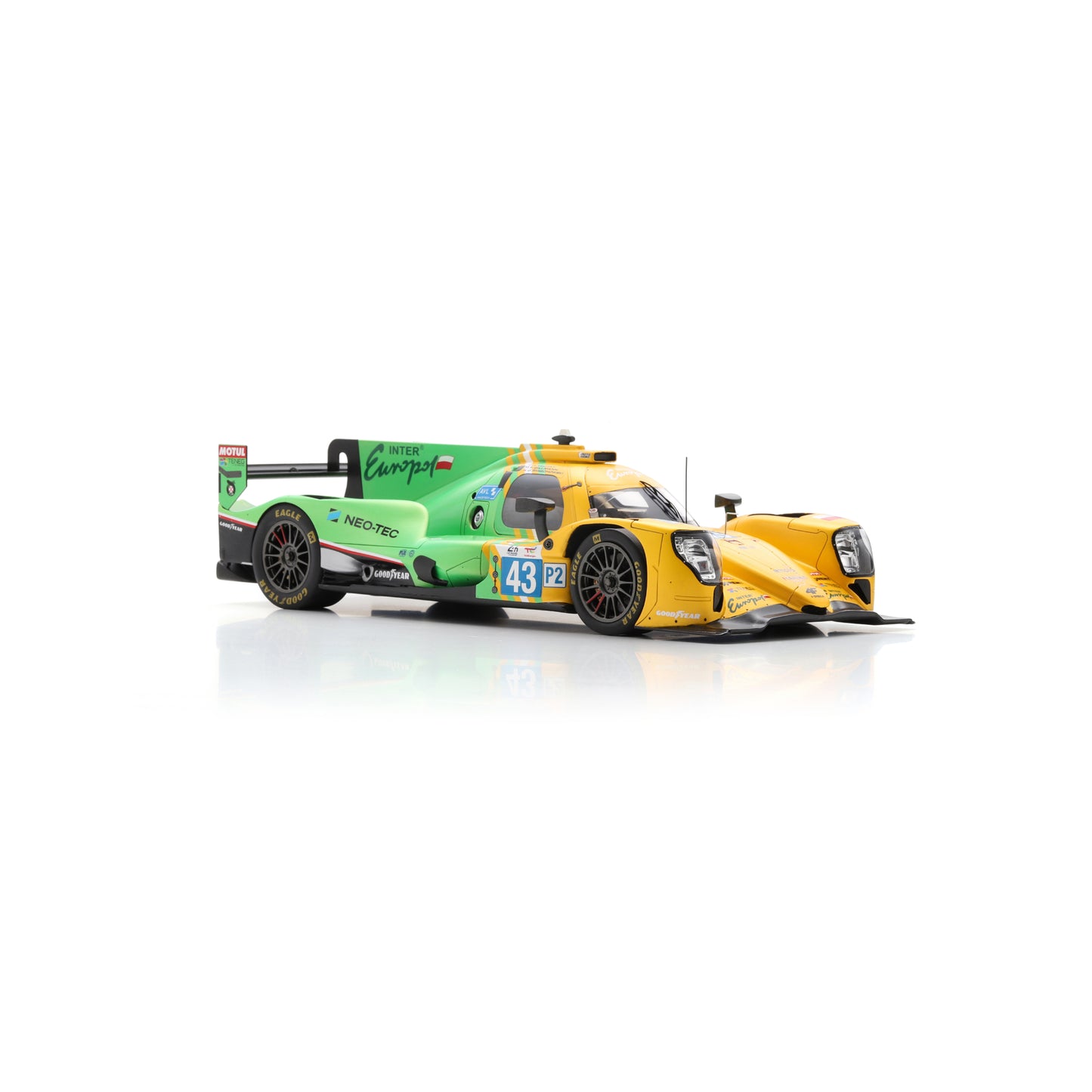 Spark 18S1065 1:18 - Oreca 07 - Gibson No.43 INTER EUROPOL COMPETITION Winner LMP2 class Le Mans 24H 2025 J. Smiechowski - T. Dillmann - N. Yelloly