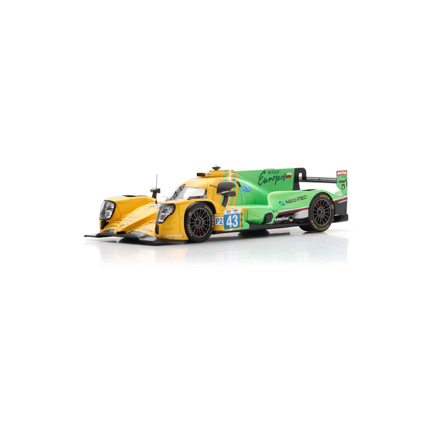 Spark 18S1065 1:18 - Oreca 07 - Gibson No.43 INTER EUROPOL COMPETITION Winner LMP2 class Le Mans 24H 2025 J. Smiechowski - T. Dillmann - N. Yelloly