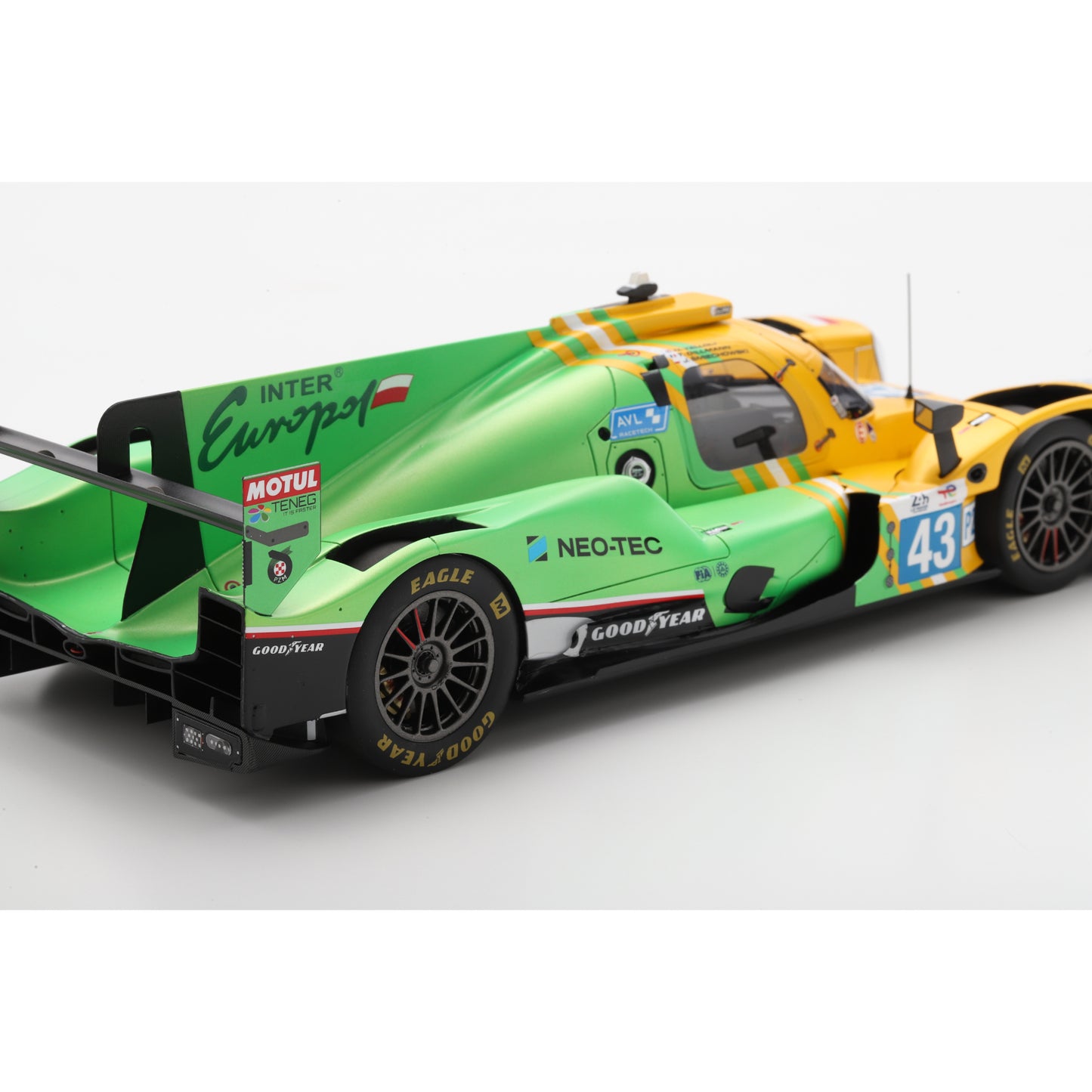 Spark 18S1065 1:18 - Oreca 07 - Gibson No.43 INTER EUROPOL COMPETITION Winner LMP2 class Le Mans 24H 2025 J. Smiechowski - T. Dillmann - N. Yelloly