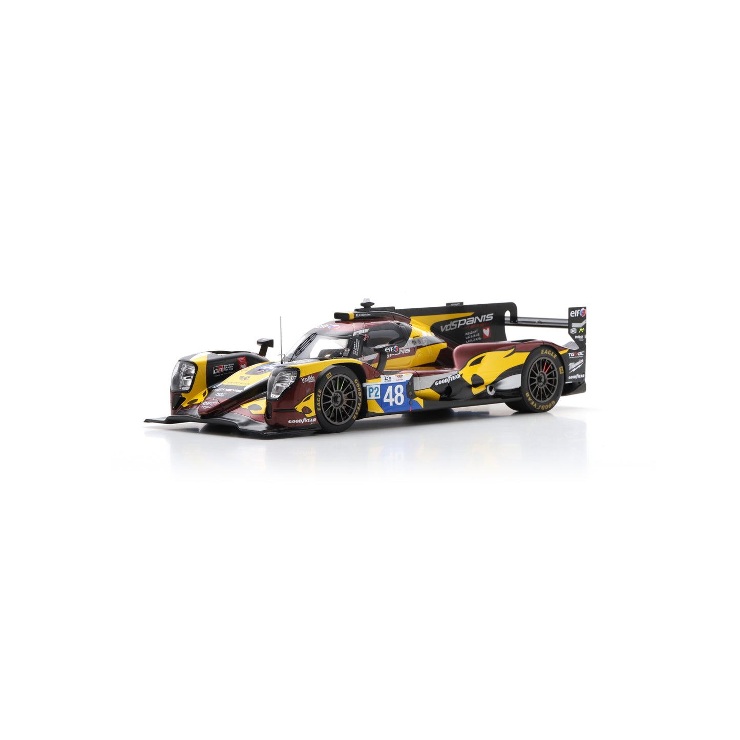 Spark 18S1069 1:18 - Oreca 07 - Gibson No.48 VDS PANIS RACING 2nd LMP2 class Le Mans 24H 2025 O. Gray - E. Masson - F. Perera