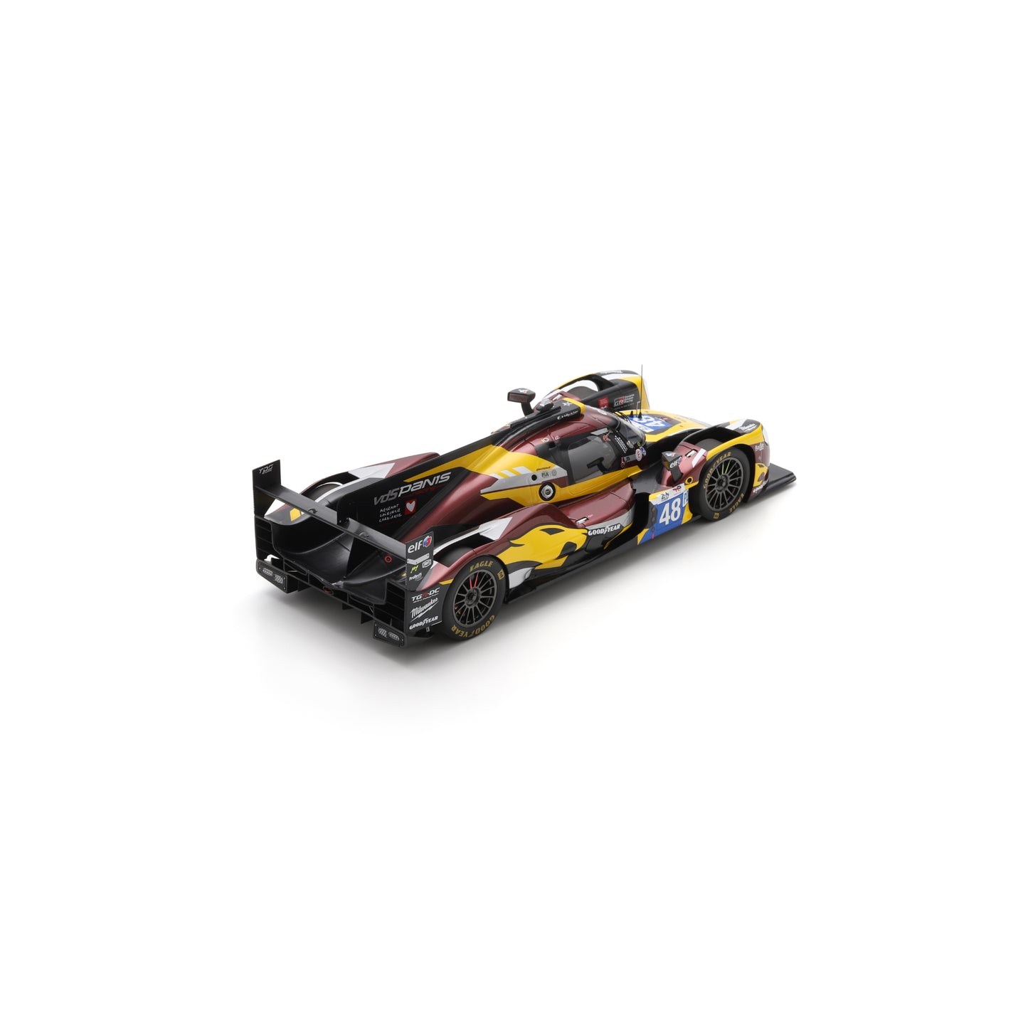 Spark 18S1069 1:18 - Oreca 07 - Gibson No.48 VDS PANIS RACING 2nd LMP2 class Le Mans 24H 2025 O. Gray - E. Masson - F. Perera