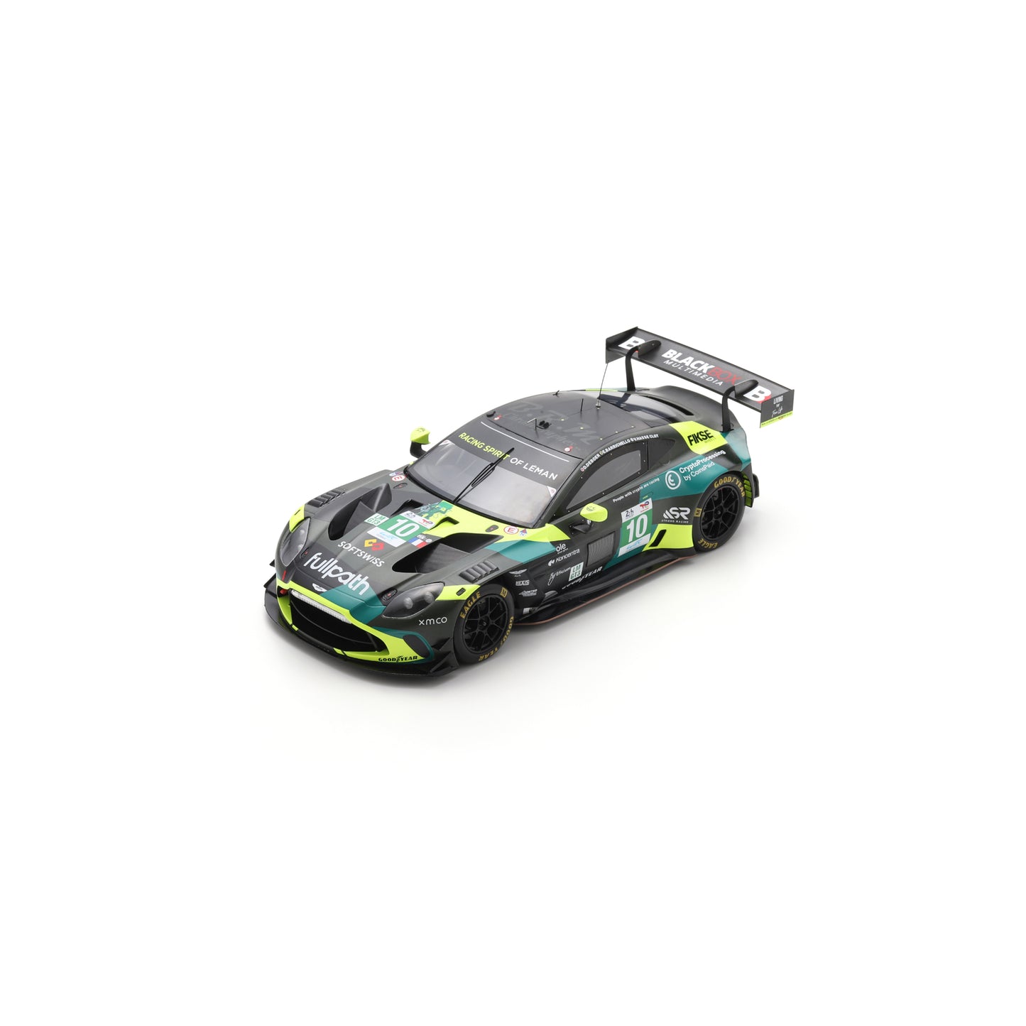 Spark 18S1070 1:18 - Aston Martin Vantage AMR LMGT3 No.10 RACING SPIRIT OF LEMAN Le Mans 24H 2025 D. Deboer - V. Hasse Clot - E. Barrichello