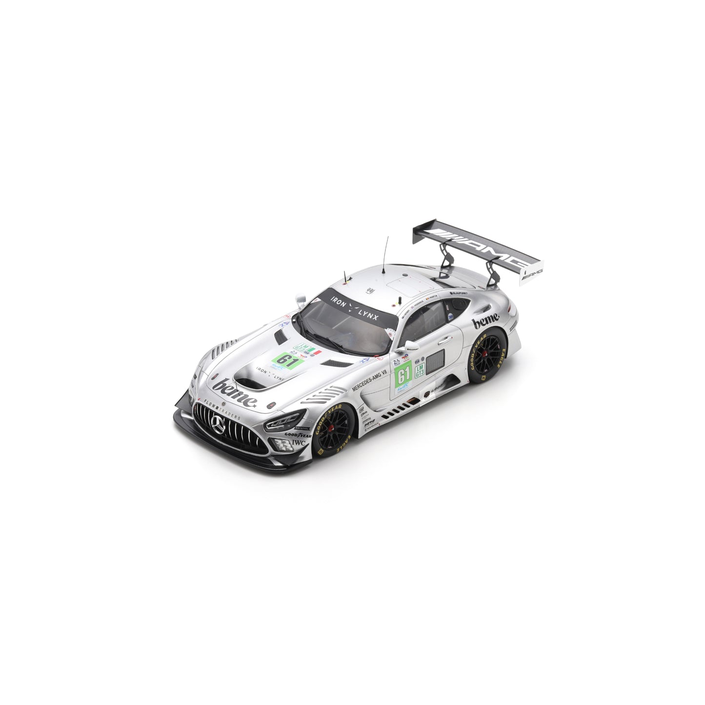 Spark 18S1075 1:18 - Mercedes-AMG LMGT3 No.61 IRON LYNX Le Mans 24H 2025 M. Berry - L. Hodenius - M. Martin