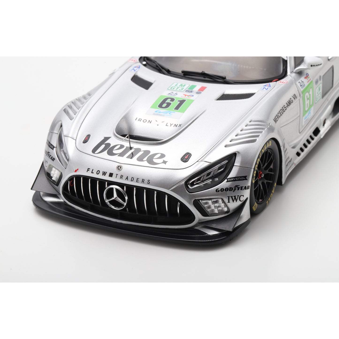 Spark 18S1075 1:18 - Mercedes-AMG LMGT3 No.61 IRON LYNX Le Mans 24H 2025 M. Berry - L. Hodenius - M. Martin