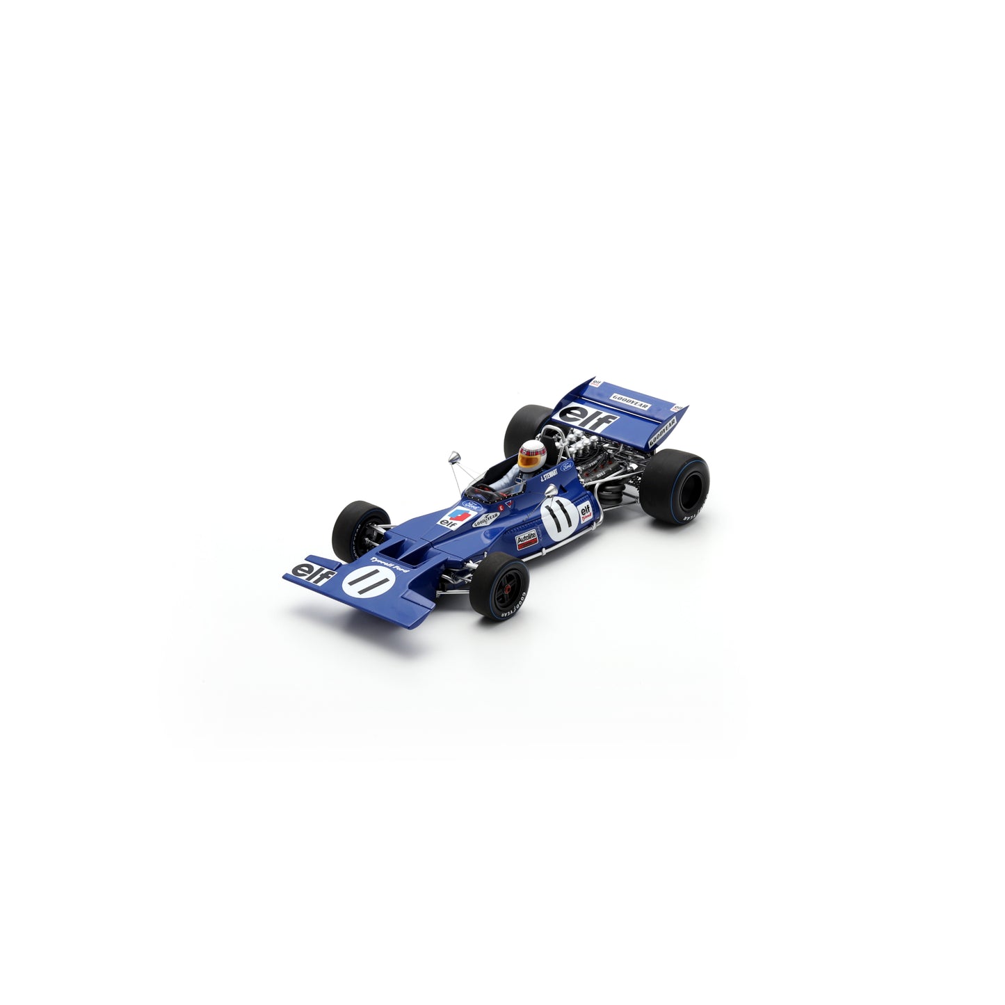 Spark 18S357 1/18 - TYRRELL 003 N°11 Vainqueur GP Monaco 1971 Jackie Stewart