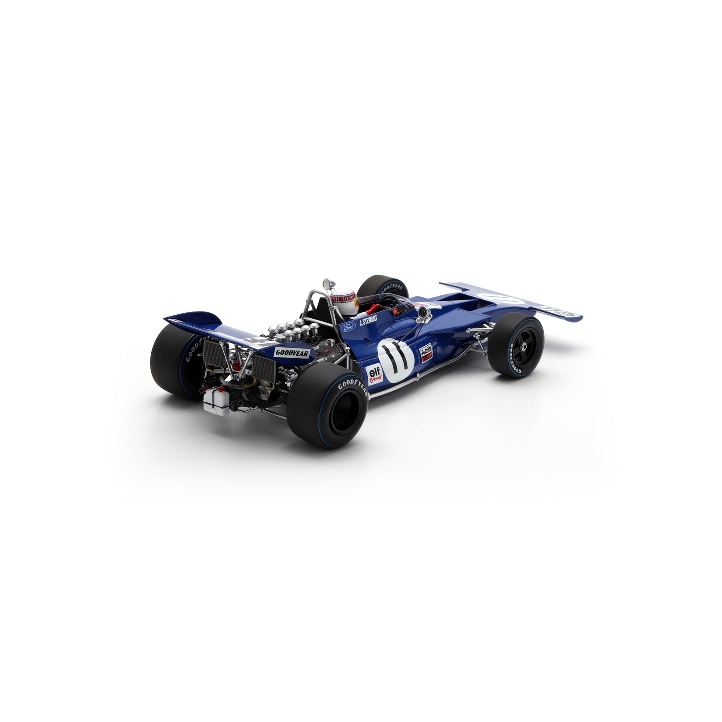 Spark 18S357 1/18 - TYRRELL 003 N°11 Vainqueur GP Monaco 1971 Jackie Stewart