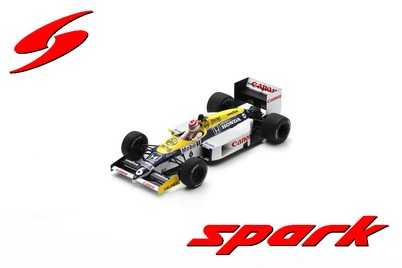 PRECOMMANDE - Spark 18S737 1/18 - WILLIAMS FW11 N°6 Vainqueur GP Brésil 1986 Nelson Piquet